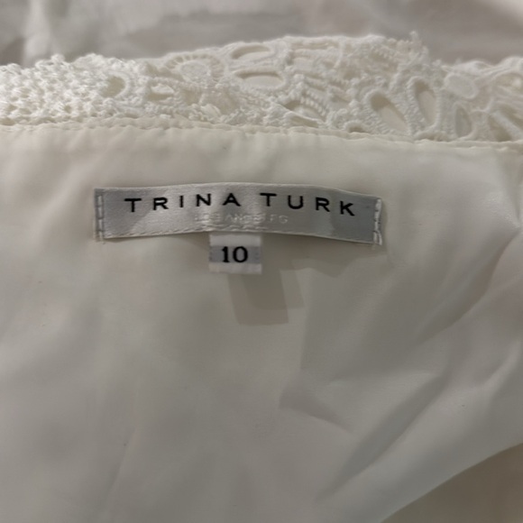 Trina Turk Ivory Lace Detail Garment - Picture 5 of 5